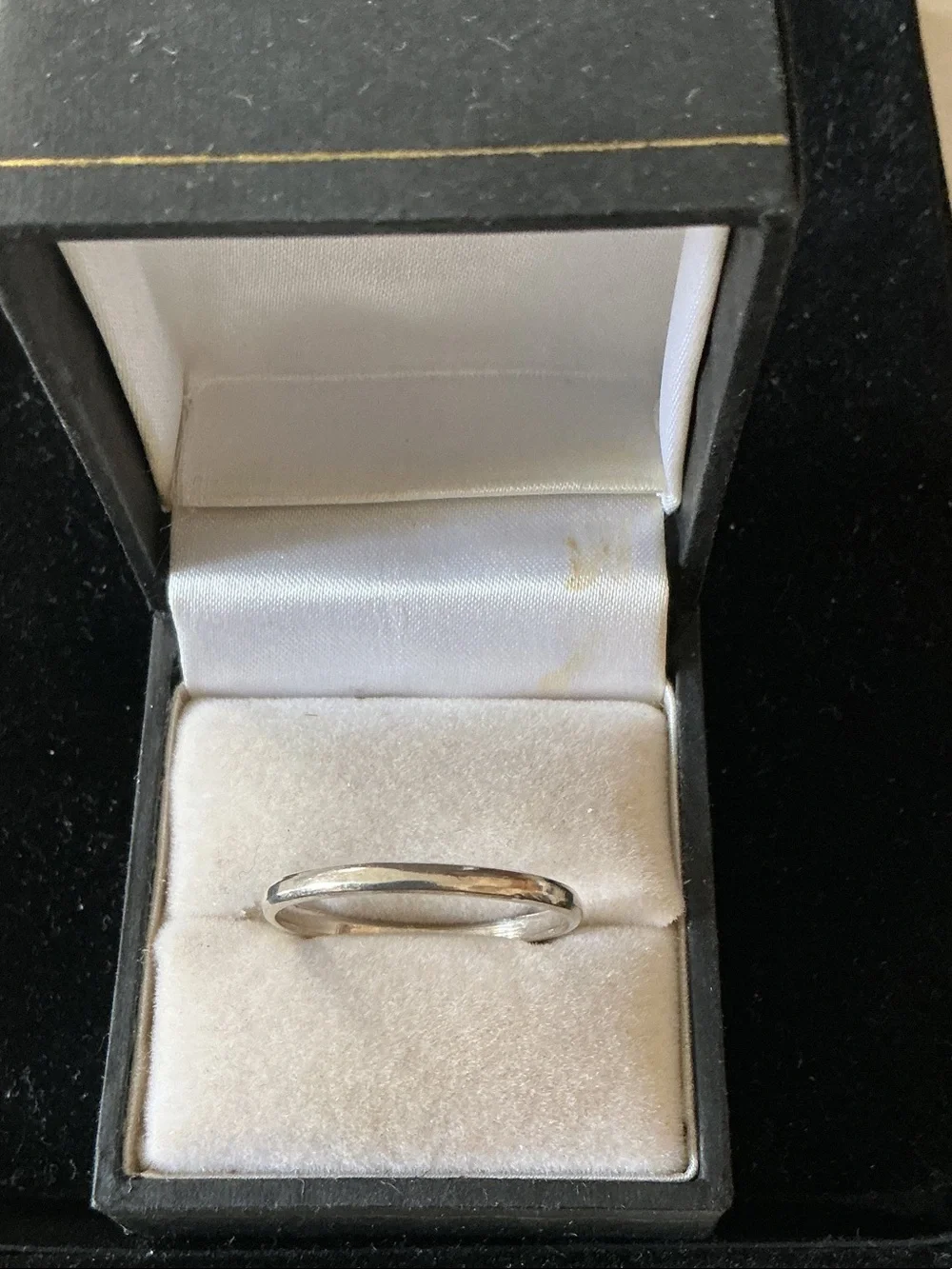 Sterling Silver Classic Court Band - Silver